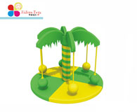 儿童滑梯专家,滑梯,淘气堡-上海怡健游乐-海岛椰子树
